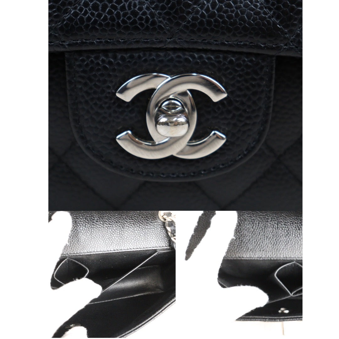 Rank A ｜ CHANEL Matrasse East West Classic Chain Shoulder Bag Black｜23112705