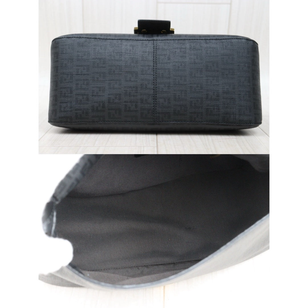 Very Good ( Rank A)｜ FENDI Zucca Mamma Baguette Shoulder Bag  Gold Hardware｜25061915