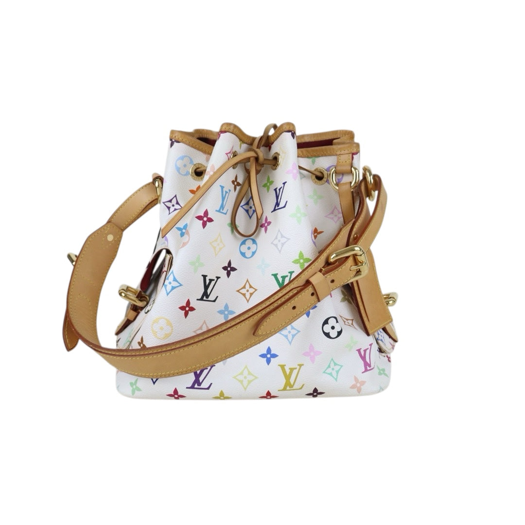 Include Entrupy Certificate of Authenticity｜Good ( Rank AB)｜Louis Vuitton Takashi Murakam Multi Monogram Petit Noe ShoulderBag｜S26090724