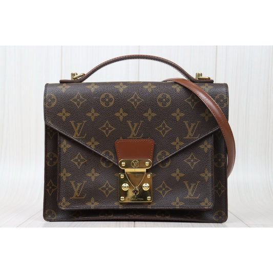 Good ( Rank AB)｜ LV Monogram Monceau26 Shoulder Bag ｜24120917