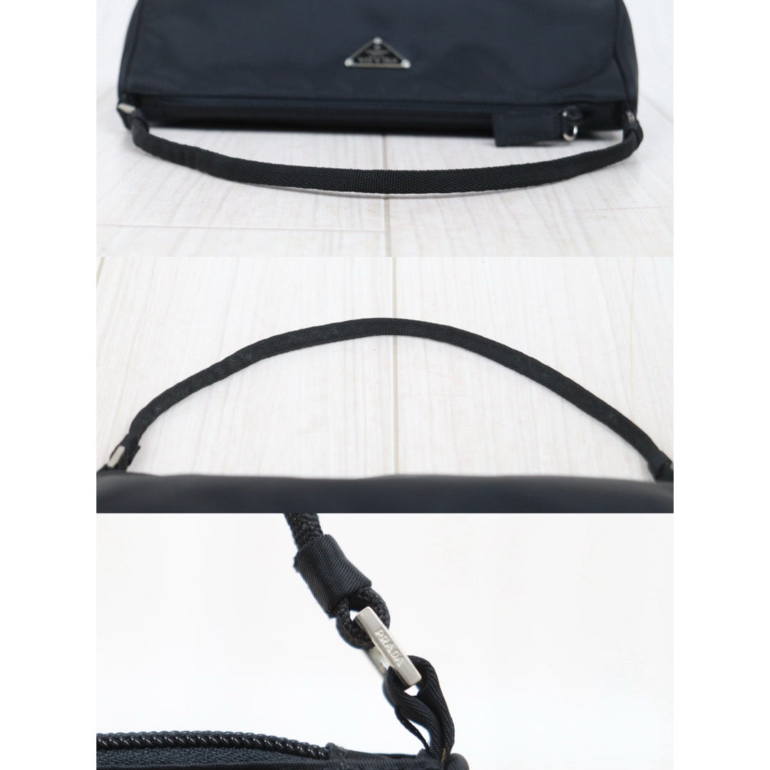 Very Good ( Rank A)｜ PRADA Nylon Black Shoulder Bag ｜25112503