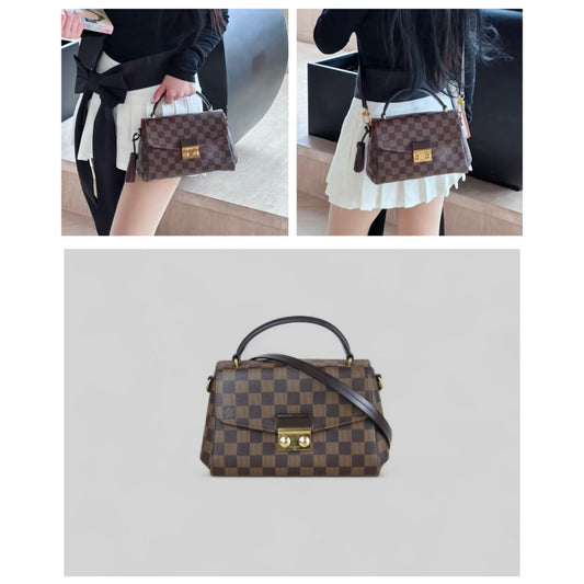 Good ( Rank AB)｜ LV Damier Croisette Handbag With Shoulder Bag No Tassel｜X25051502
