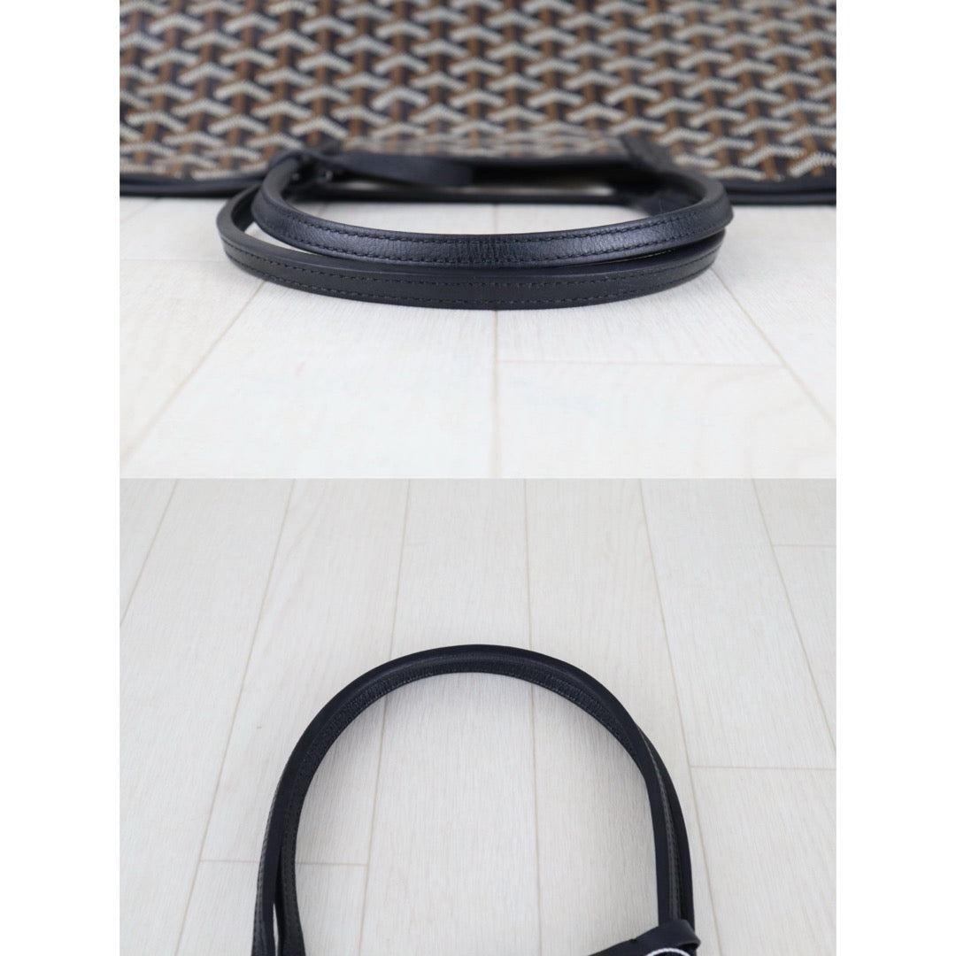 Very Good ( Rank A)｜ Goyard Saint-Louis PM Tote Bag Black｜S25092809