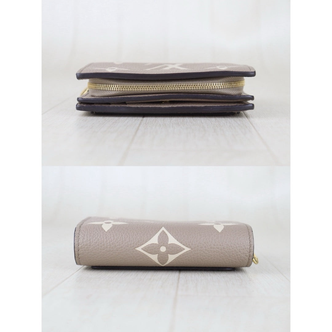 Include Entrupy Certificate of Authenticity｜Very Good ( Rank A)｜ Louis Vuitton Monogram Wallet Etoupe Gray IC Chips Model｜S26072522