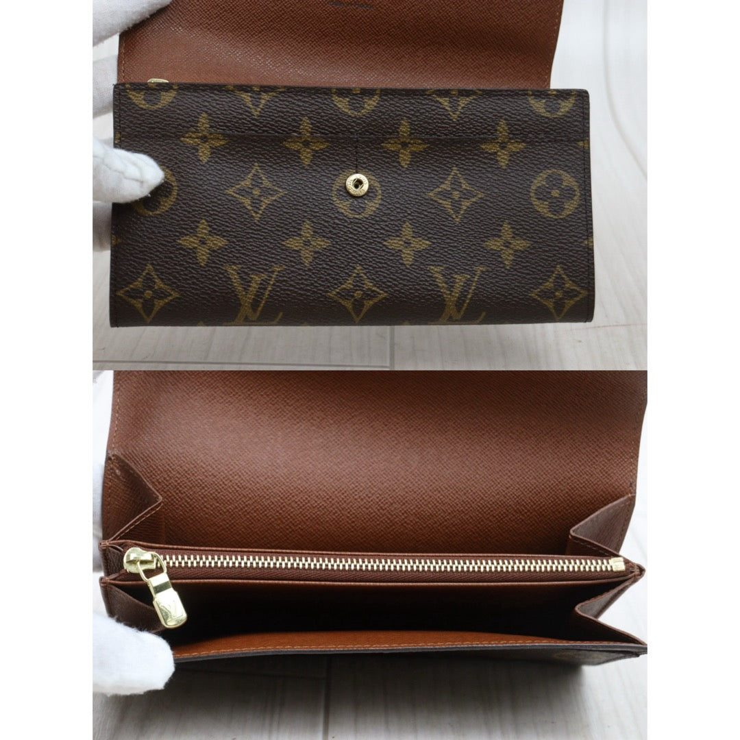 Very Good ( Rank A)｜  LV Monogram Pochette Porte Long Style Wallet ｜25120803