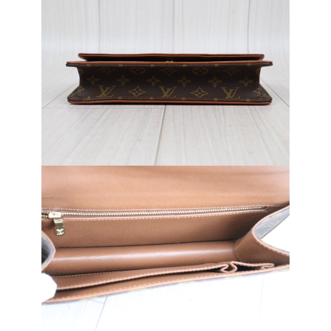 Rank A ｜ LV Monogram Pochette Dame Vintage Clutch Bag｜23121415