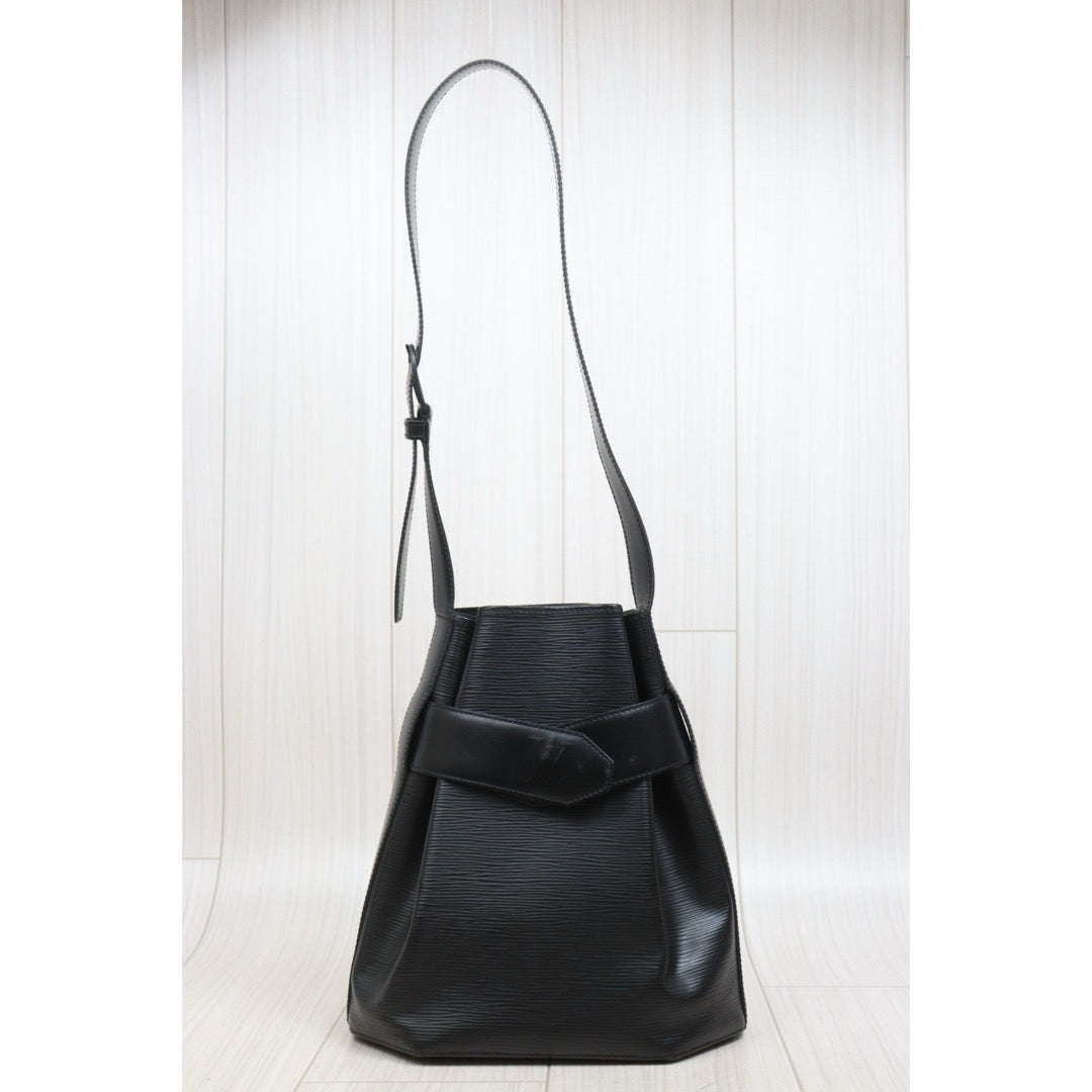 Include Entrupy Certificate of Authenticity｜Good ( Rank AB)｜Louis Vuitton Epi Sack de Paul Shoulder Bag Black｜26052801