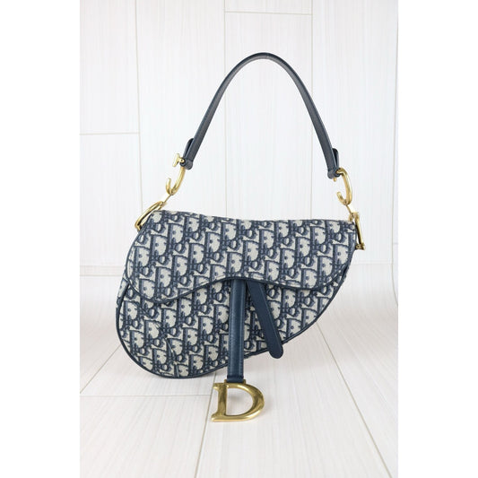 1/2 Very Good ( Rank A)｜Dior Trotter Saddle Shoulder Bag Medium｜S25041801