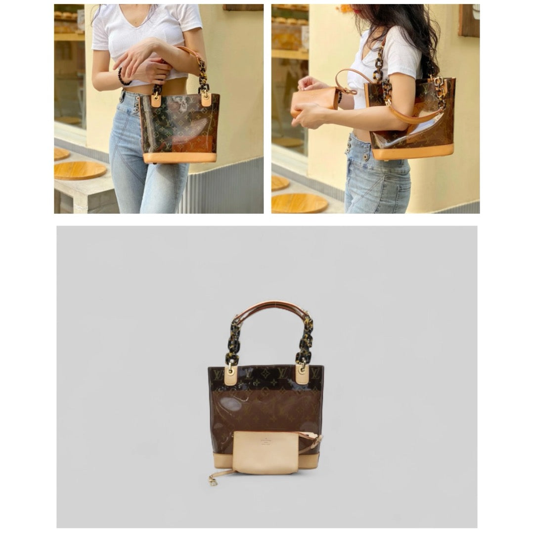 Very Good ( Rank A) ｜ LV Monogram Collection Cruise Hippo Amble PM Hand Bag｜25051327