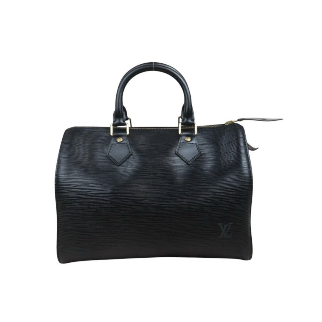 Good ( Rank AB)｜ LV Epi Speedy 25 Hand Bag Black｜25091601