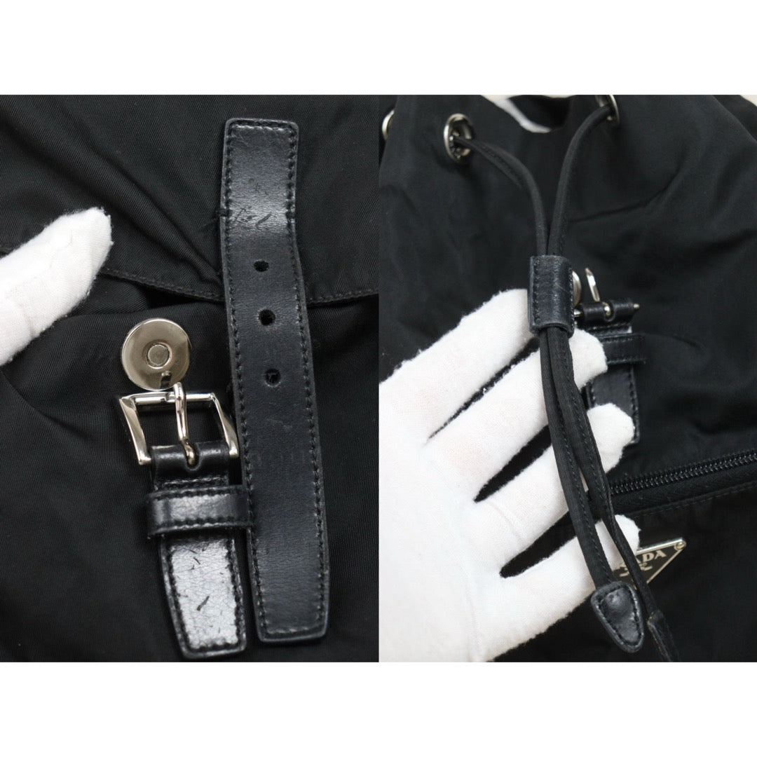 Fair ( Rank B)｜Prada Nylon Backpack Medium Black｜26030509