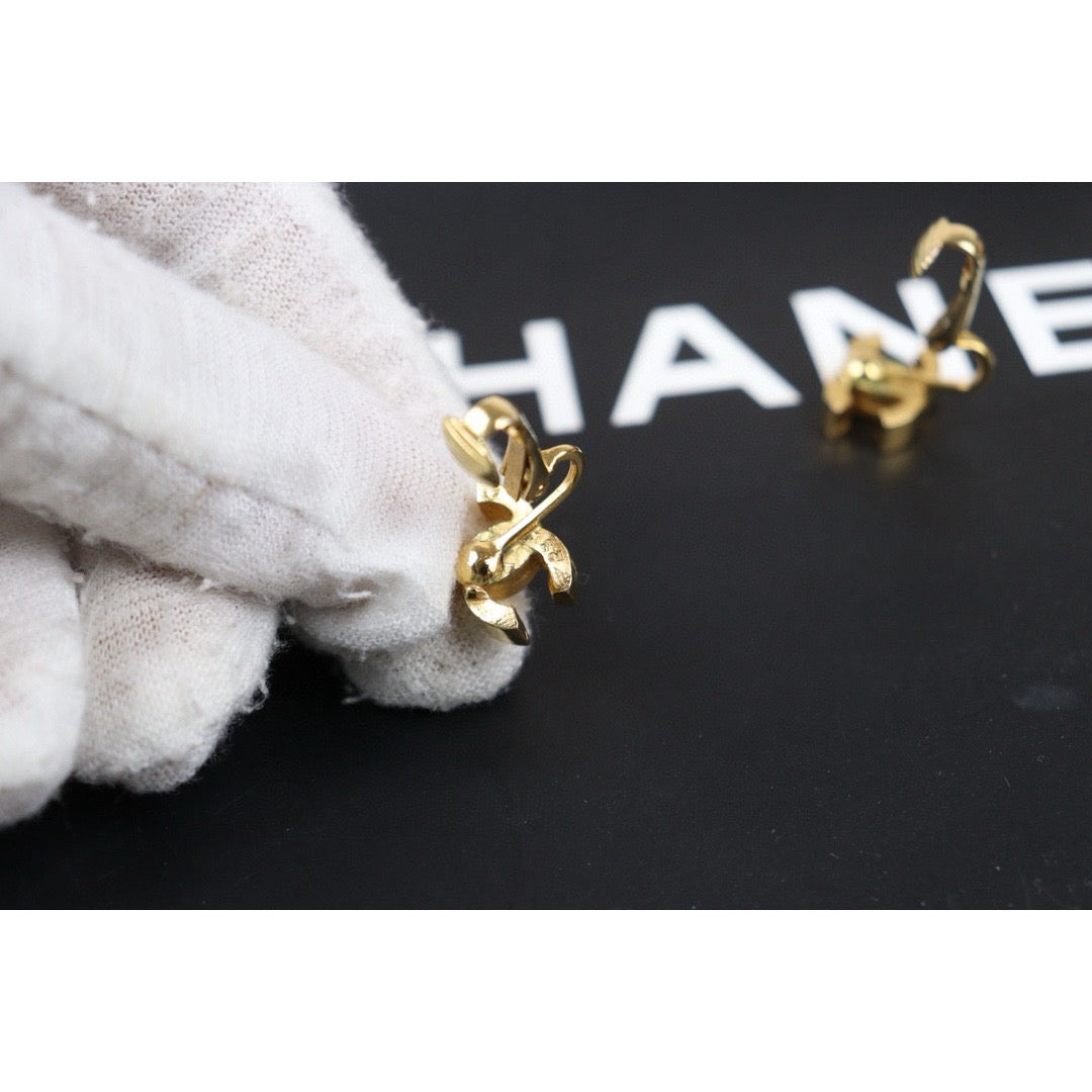 Very Good ( Rank A) ｜CHANEL COCO Earrings 18k Gold Plated ｜24072905