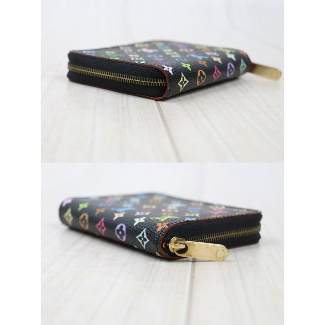 Very Good ( Rank A)｜ LV Monogram Multicolor Wallet Black ｜24122624