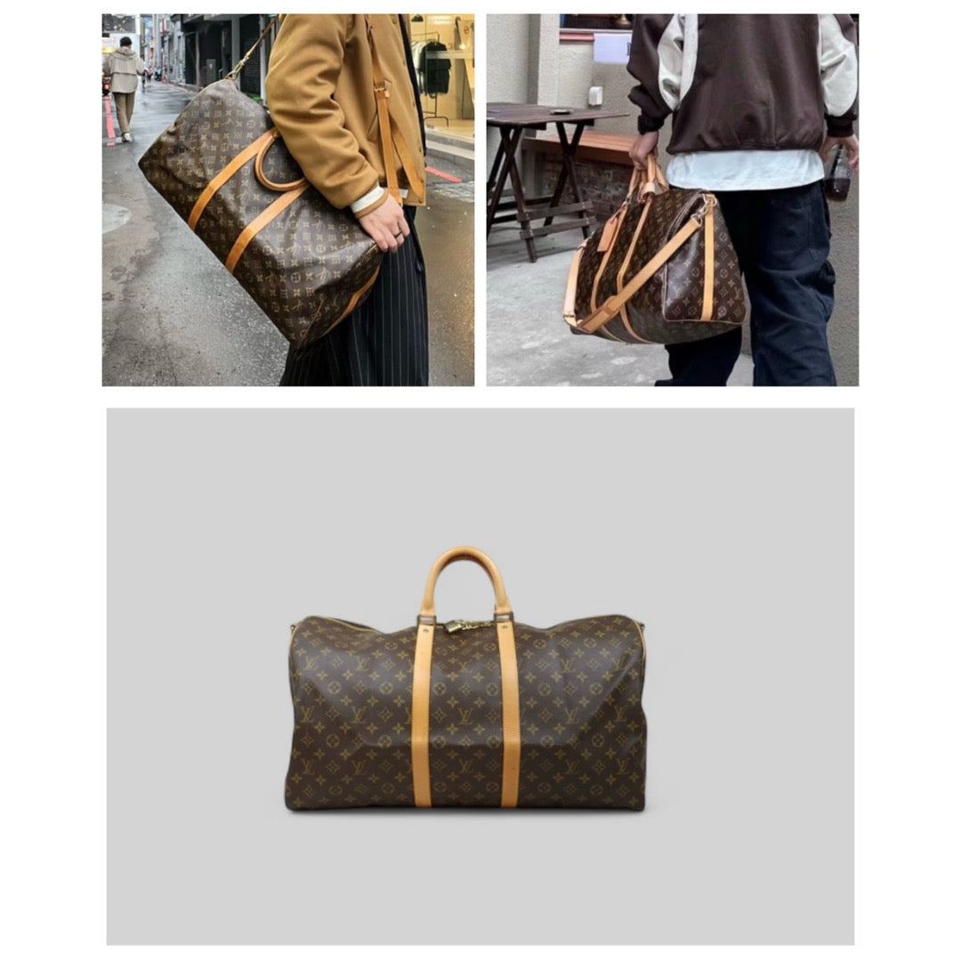 Good ( Rank AB)｜ LV Monogram Keypol Bandrière 55 With Shoulderstrap｜25022009