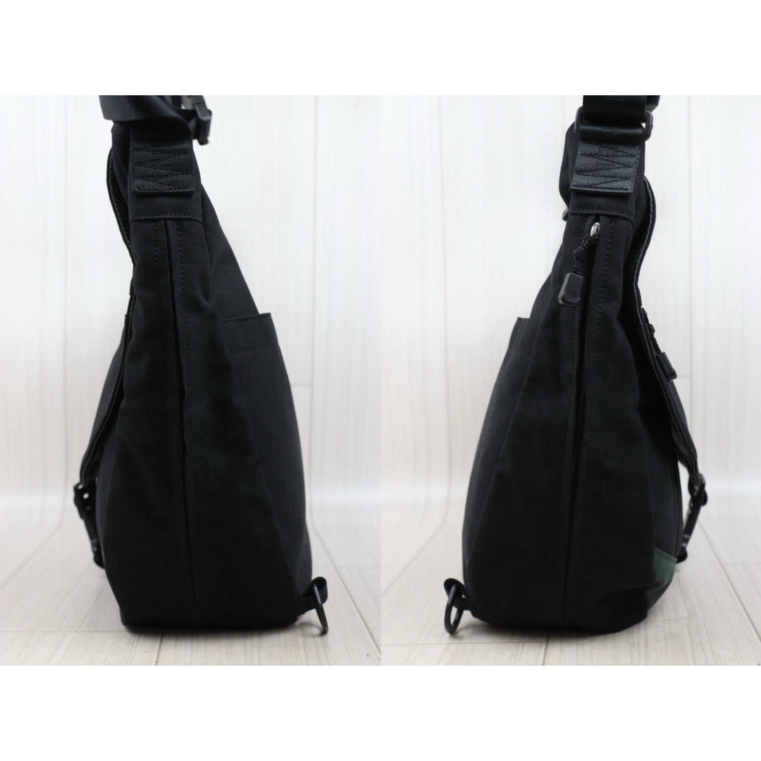 Good ( Rank AB)｜ CHANEL Coco Mark  Sports Line Canvas Shoulder Bag Black Made In 2003～2004 Year｜25042418