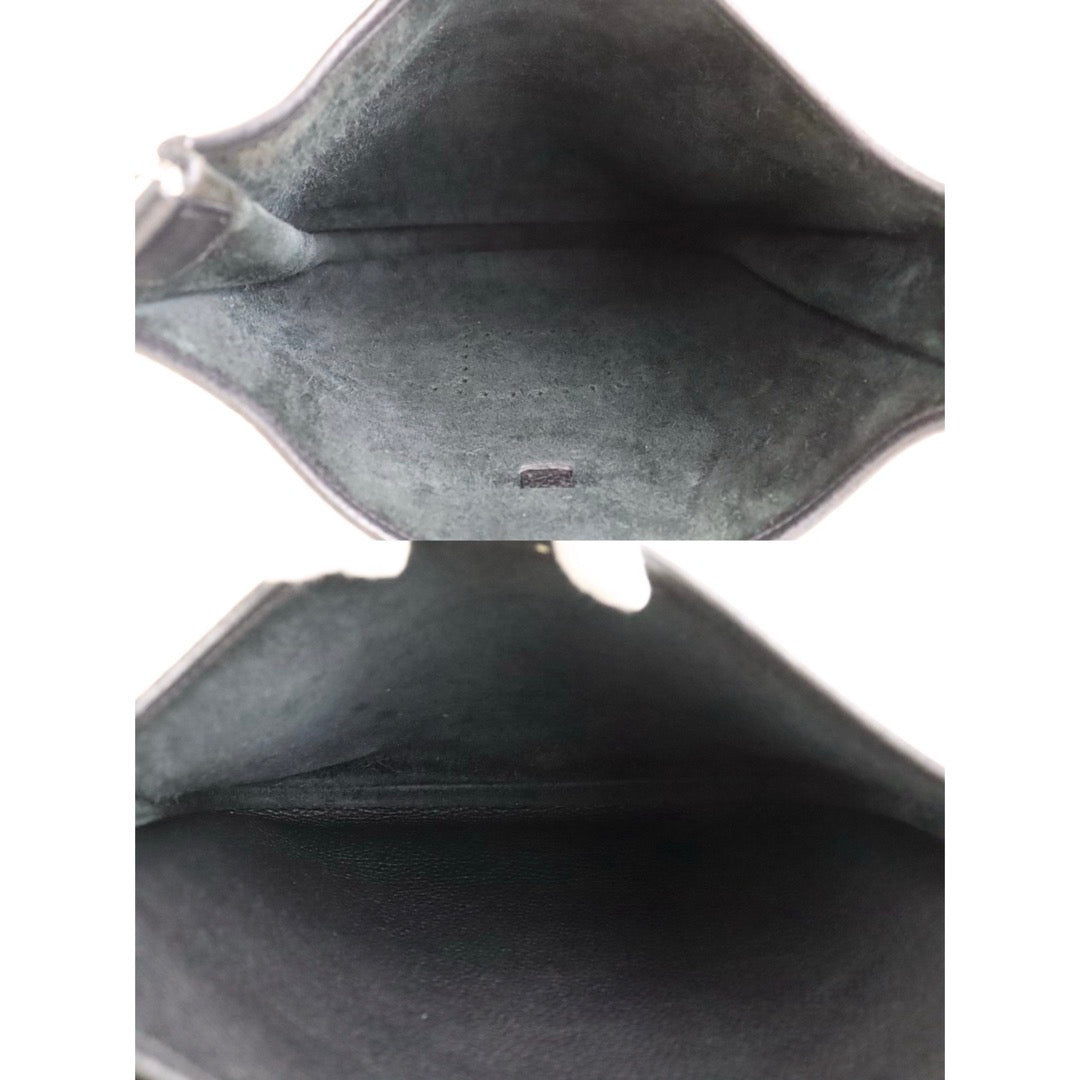 Include Entrupy Certificate of Authenticity｜Very Good ( Rank A)｜ HERMES TC Leather  Evelyne 29 Shoulder Bag Black C Stamp Made In 2018Year｜S26041701