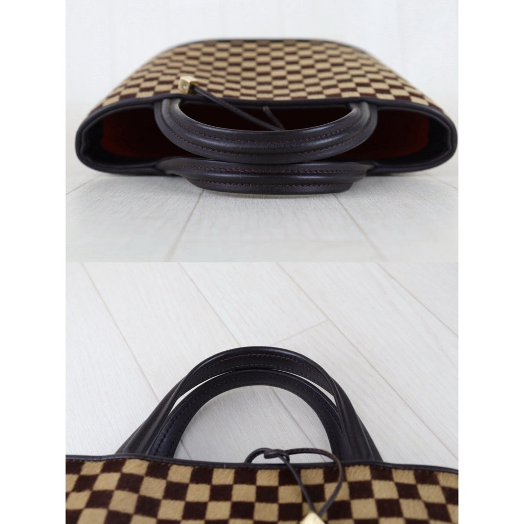 Good ( Rank AB)｜ LV Gazelle Damier Vavin Tote Handbag  Brown ｜H25112804