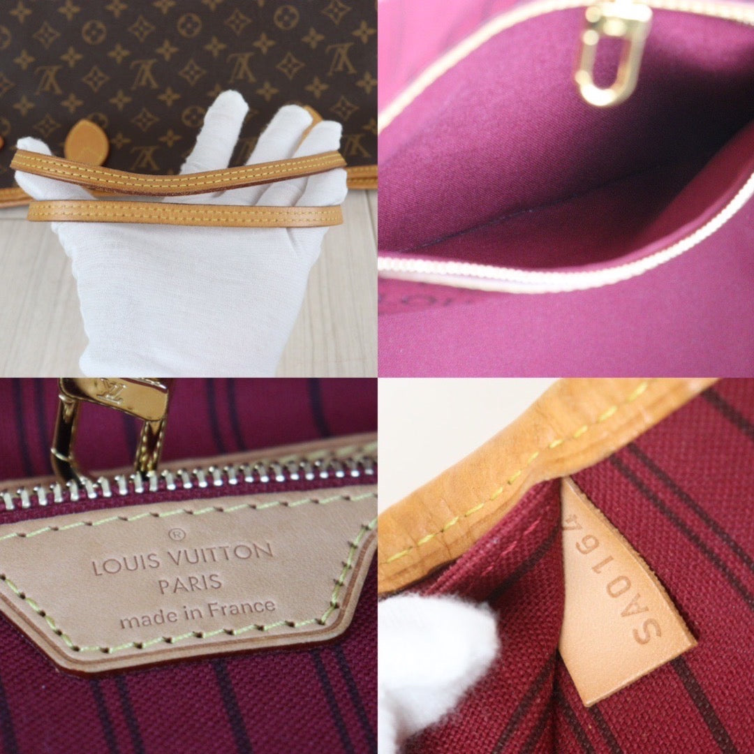 Rank AB ｜ LV Monogram Neverful MM ShoulderBag With Pouch｜23092629