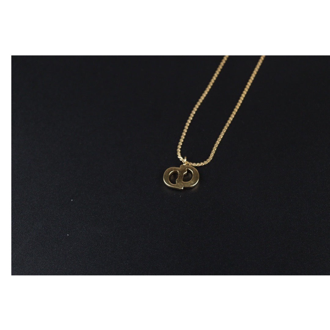 Rank SA ｜ Dior CD Necklace Gold Plated ｜23110217