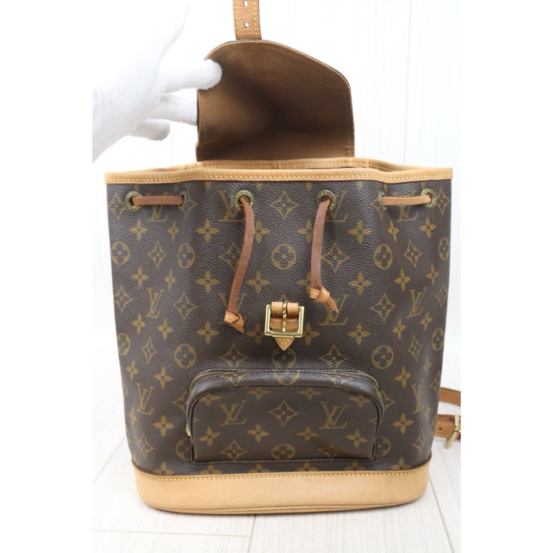 Good ( Rank AB)｜ LV Monogram Montsouris MM Backpack｜24111217