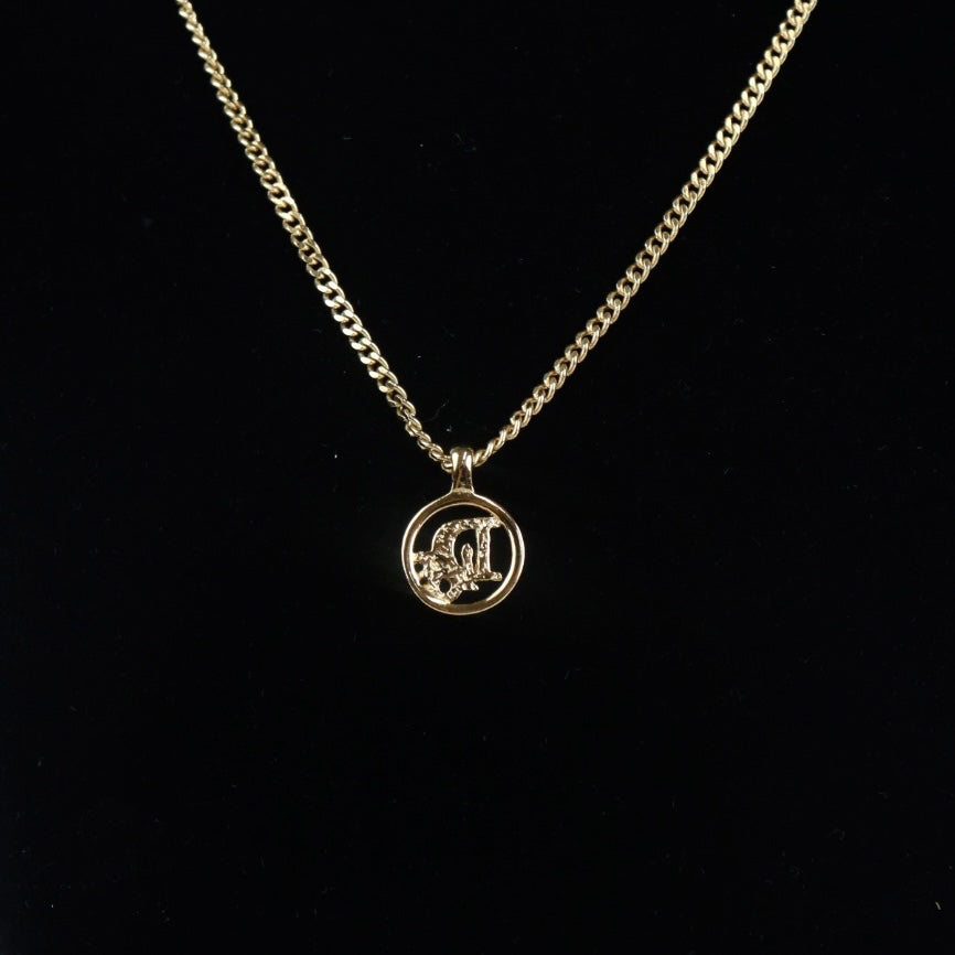 Rank A ｜ Dior  Necklace Gold Plating｜V23082615