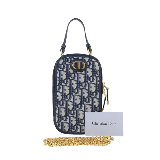 Include Entrupy Certificate of Authenticity｜Very Good ( Rank A)｜Dior Trotter 30 Montaigne Phone Holder｜S26051516
