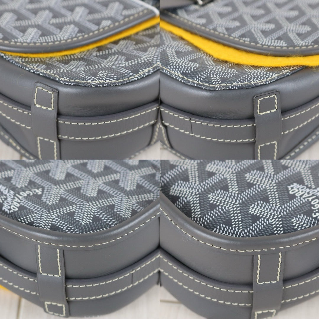 Good ( Rank AB)｜ Goyard Belvedere PM Shoulder Bag Grey｜W25081504