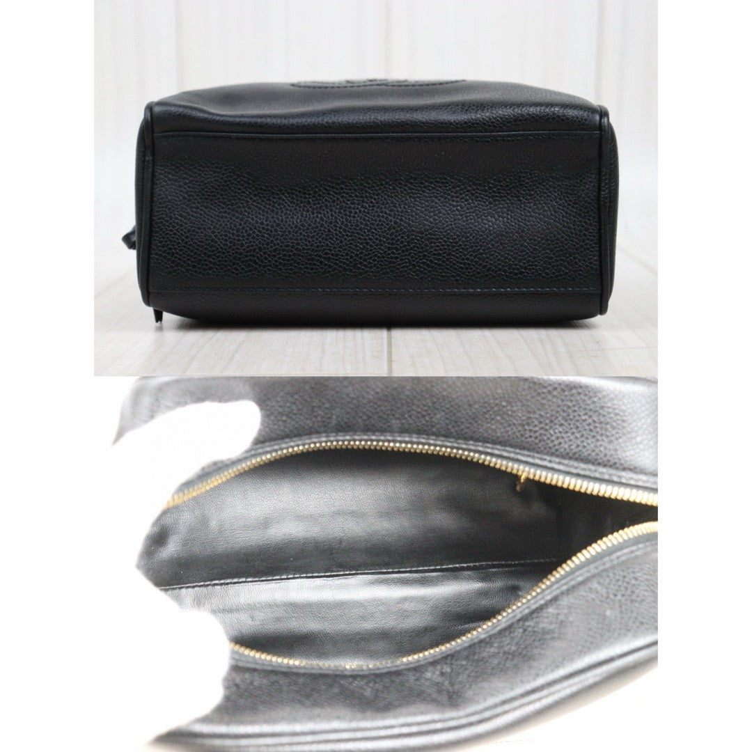 Good ( Rank AB)｜ CHANEL Caviar Skin Vanity Handbag  Made In 1996～1997Year ｜25051322