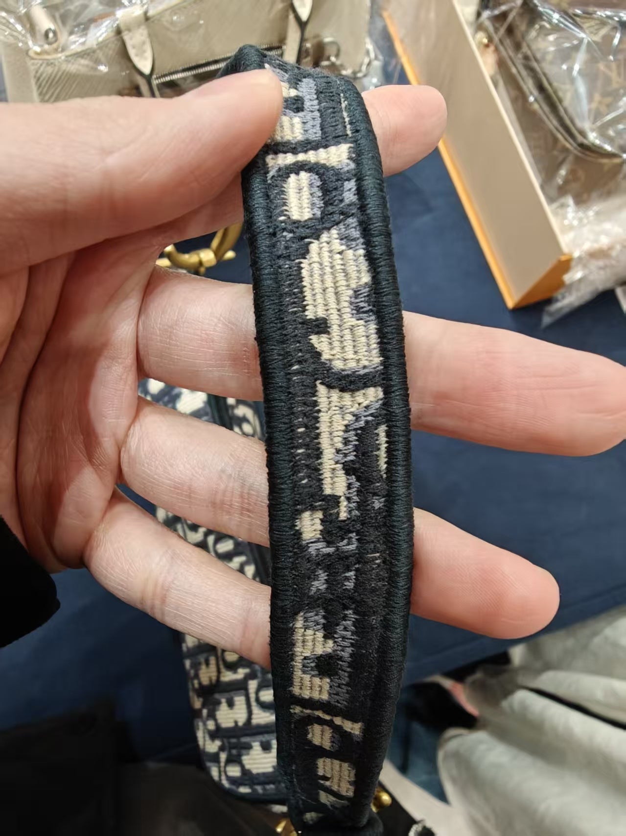 Dior Trotter Saddle Shoulder Bag