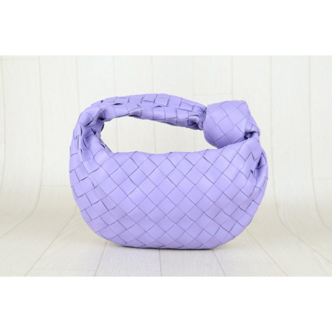 Very Good ( Rank A)｜ Bottega Veneta Lamb Skin Mini Jodie Hand Bag Purple｜H25042218