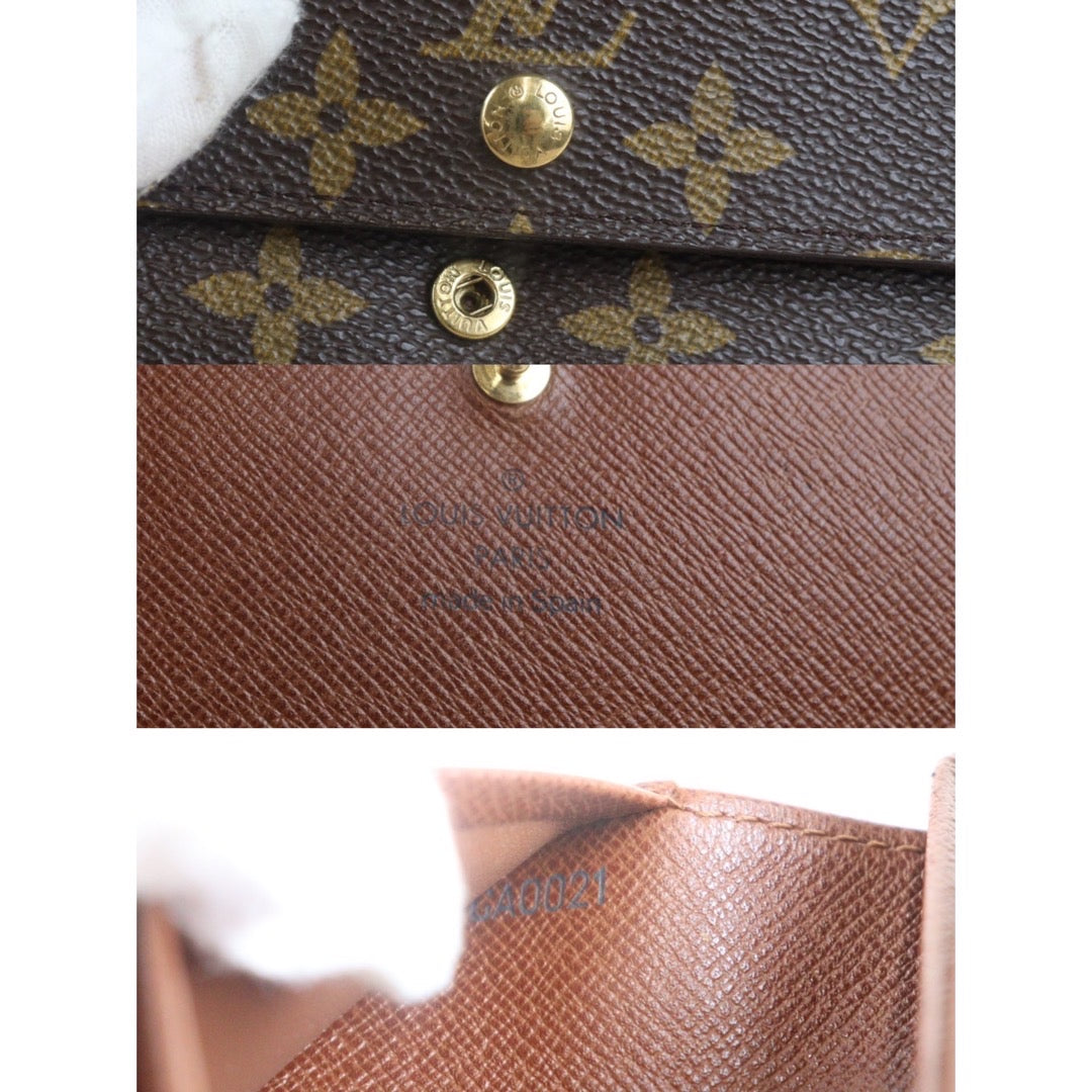 Rank A ｜LV Monogram Wallet｜23083102