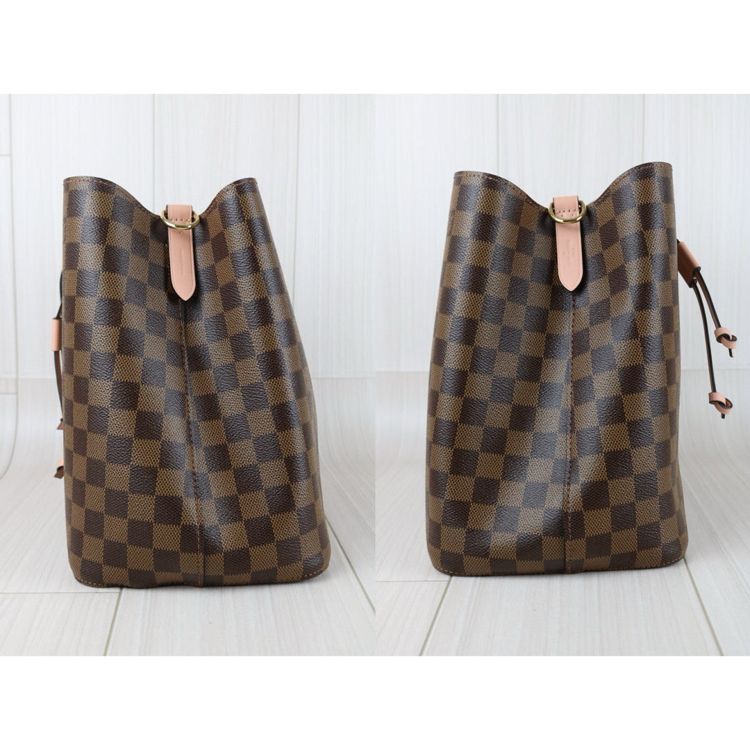 Very Good ( Rank A) ｜ LV Damier Neo Noe Shoulder Bag Pink IC Chips Model｜X25051603