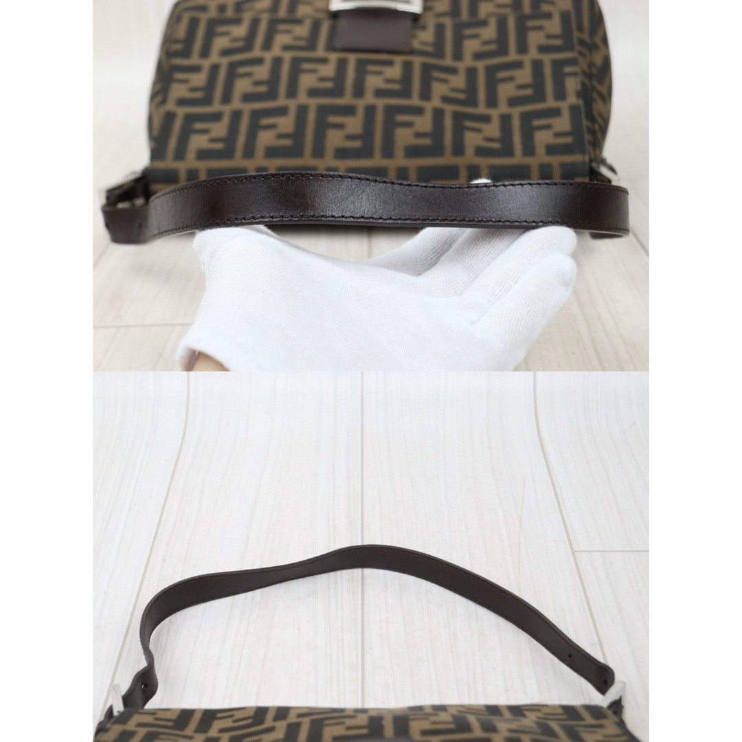 Good ( Rank AB)｜ FENDI Zucca Mamma Baguette Shoulder Bag ｜Q25010703