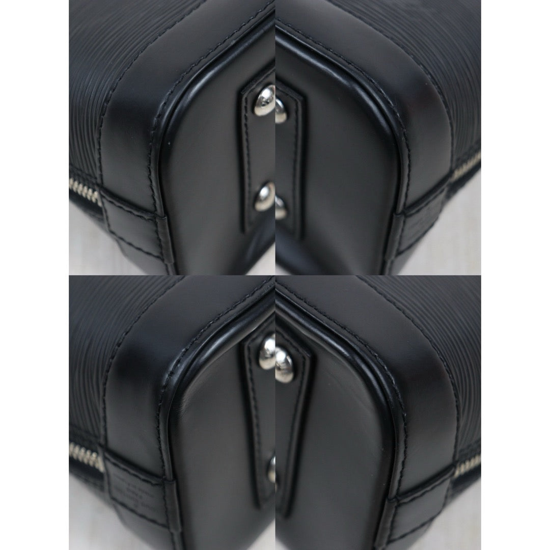 Good ( Rank AB)｜LV Epi Alma BB HandBag Shoulder Bag Black｜25111006
