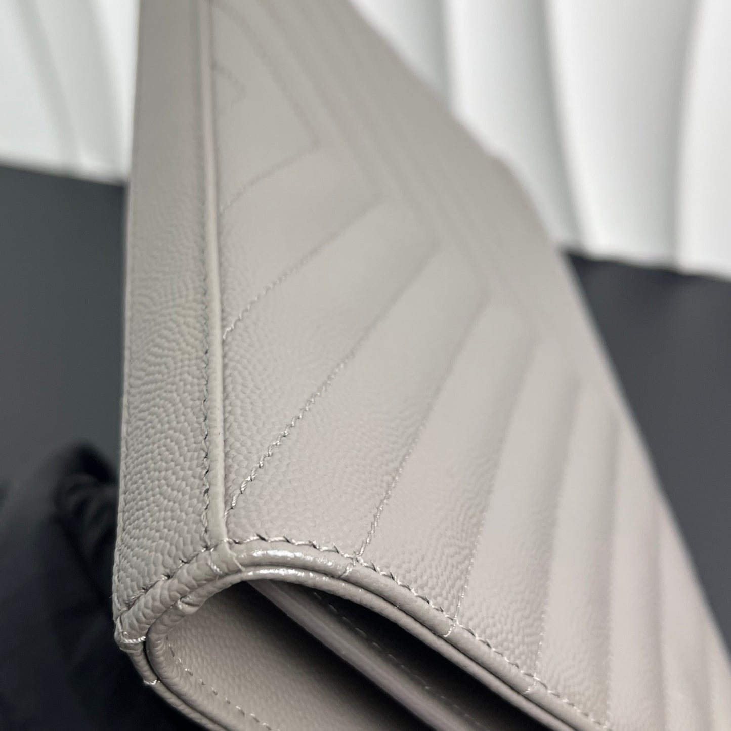 Saint Laurent YSL Caviar Skin Shoulder Bag