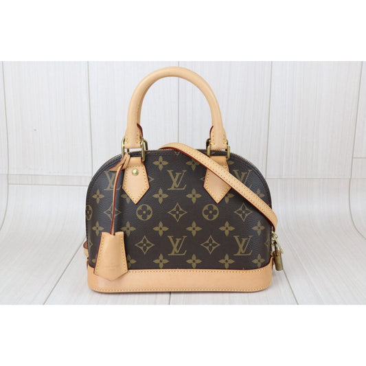 Include Entrupy Certificate of Authenticity｜Good ( Rank AB)｜Louis Vuitton Monogram Alma BB HandBag Shoulder Bag ｜X26062211