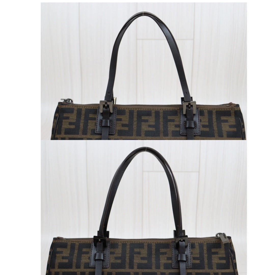Rank A ｜ FENDI Zucca Handbag ｜23121105