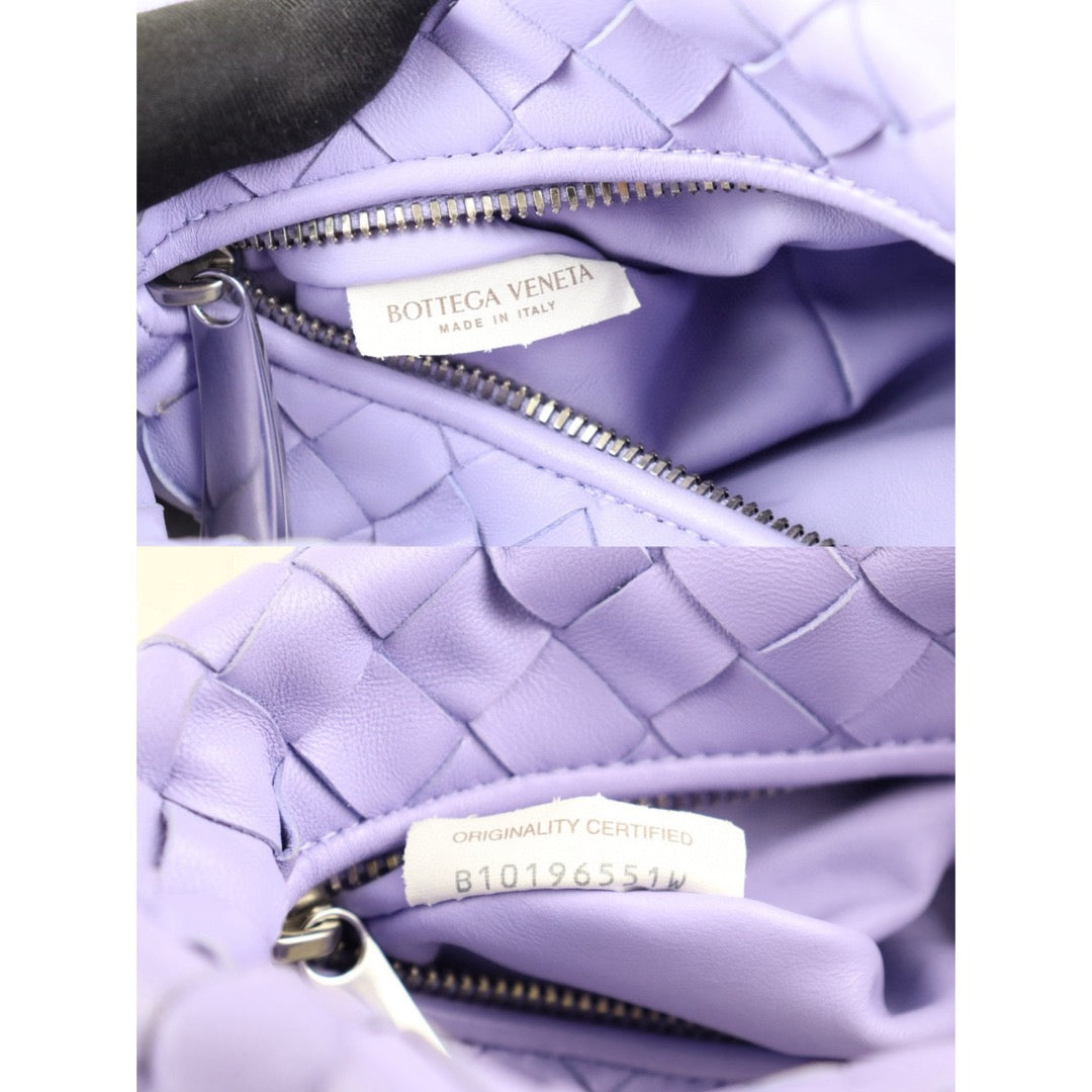 Very Good ( Rank A)｜ Bottega Veneta Lamb Skin Mini Jodie Hand Bag Purple｜H25042218