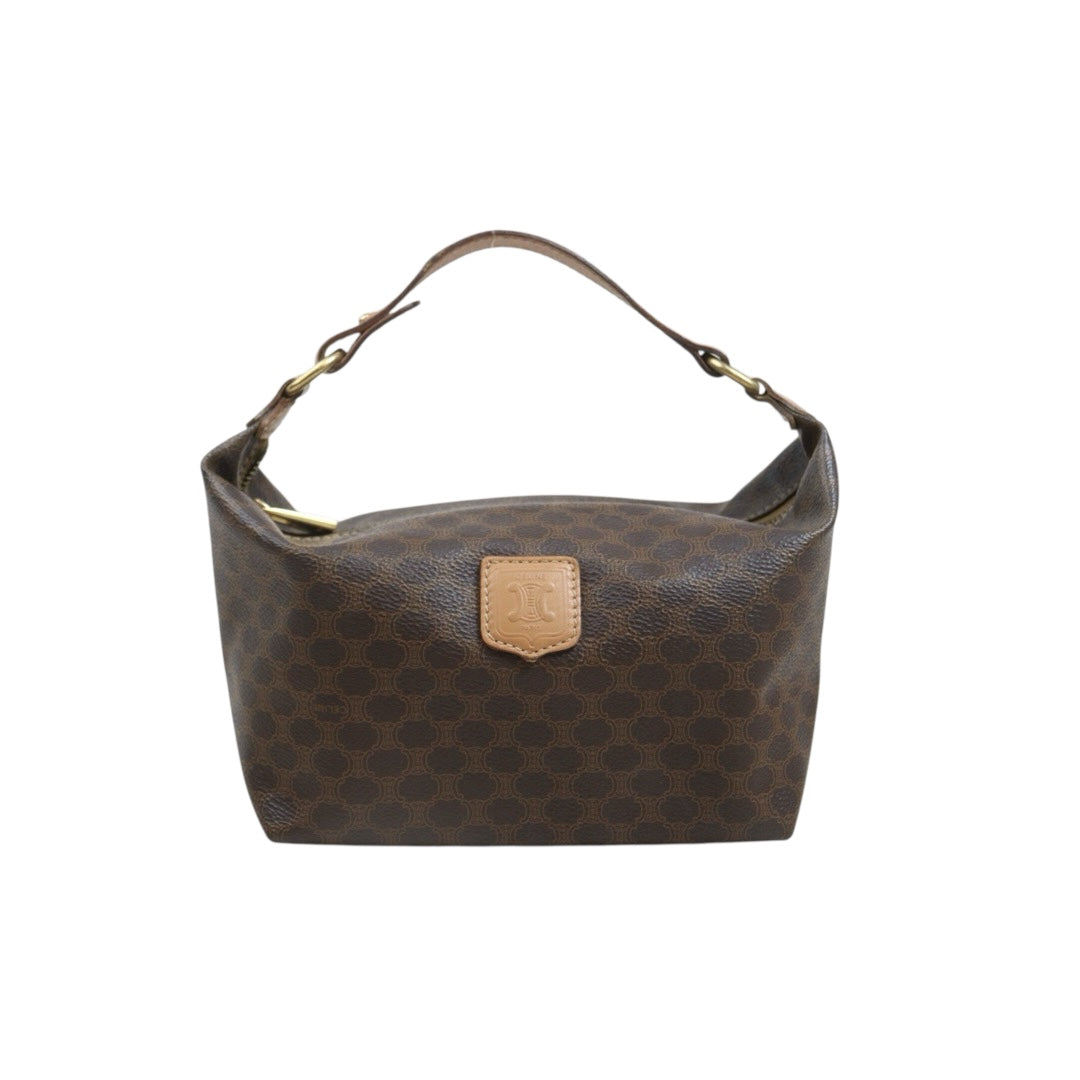 Include Entrupy Certificate of Authenticity｜Good ( Rank AB)｜ CELINE Vintage Macadam Hand Bag ｜26100802