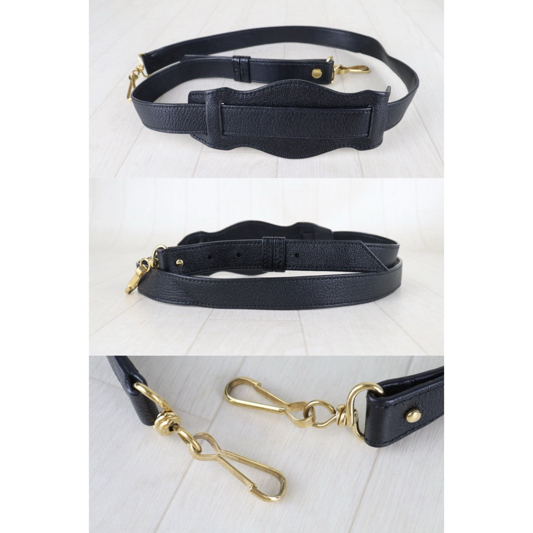 Include Entrupy Certificate of Authenticity｜Very Good ( Rank A)｜Balenciaga Chevre Leather Gaint Classic Metallic Edge City Mini Black HandBag Shoulder Bag ｜Z26091514