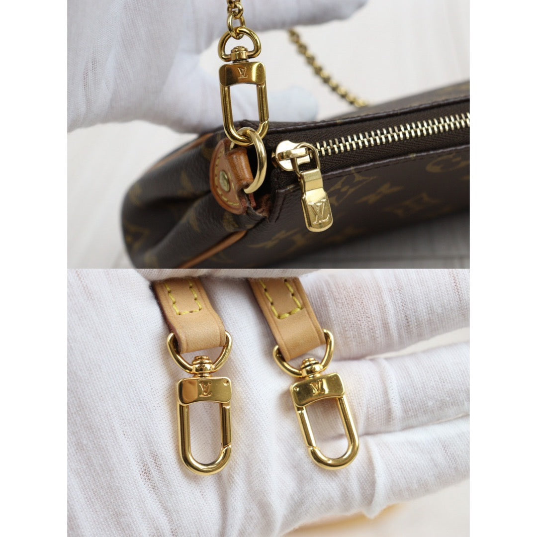 Rank AB ｜LV Monogram Eva Shoulder Bag ｜S24030404