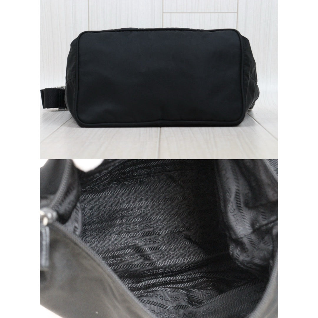 Good ( Rank AB)｜Prada Nylon ShoulderBag Black｜V25061206