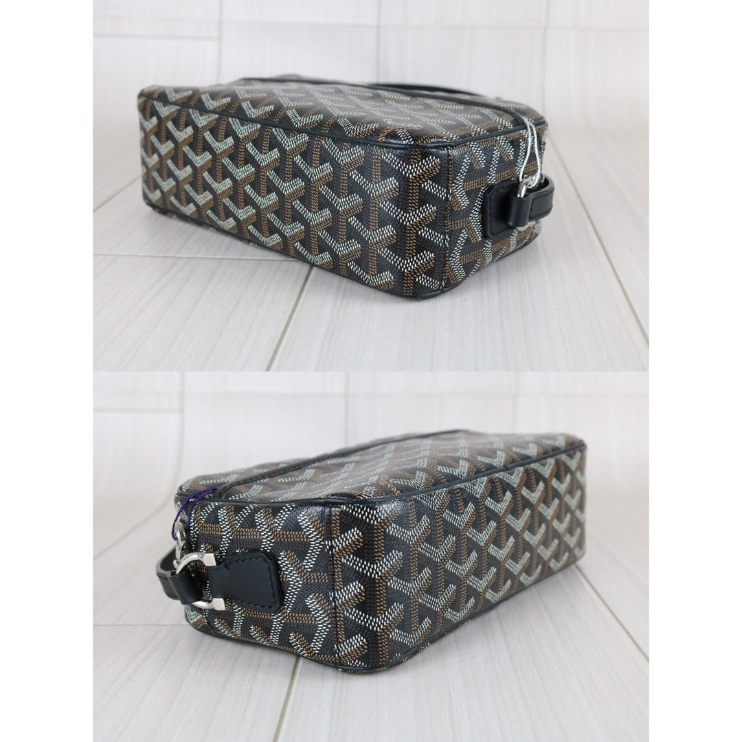Very Good ( Rank A) ｜ Goyard Cap Vert Shoulder Bag Black｜S25070710
