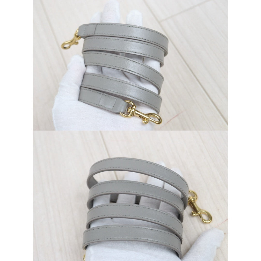 Very Good ( Rank A)｜  Saint Laurent YSL Skin Calf Leather cabas Hand Bag Grey ｜P25101304