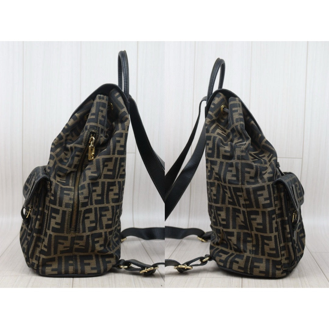 Very Good ( Rank A) ｜ FENDI Zucca Backpack ｜24102215