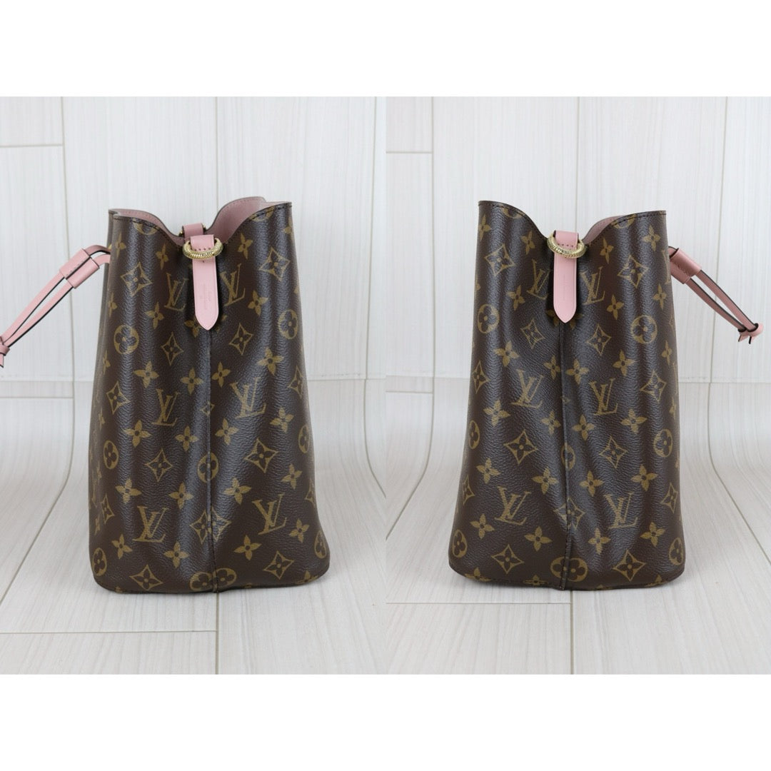 Excellent（Rank SA） ｜ LV Monogram Neo Noe Shoulder Bag Pink Current Model｜S25073003