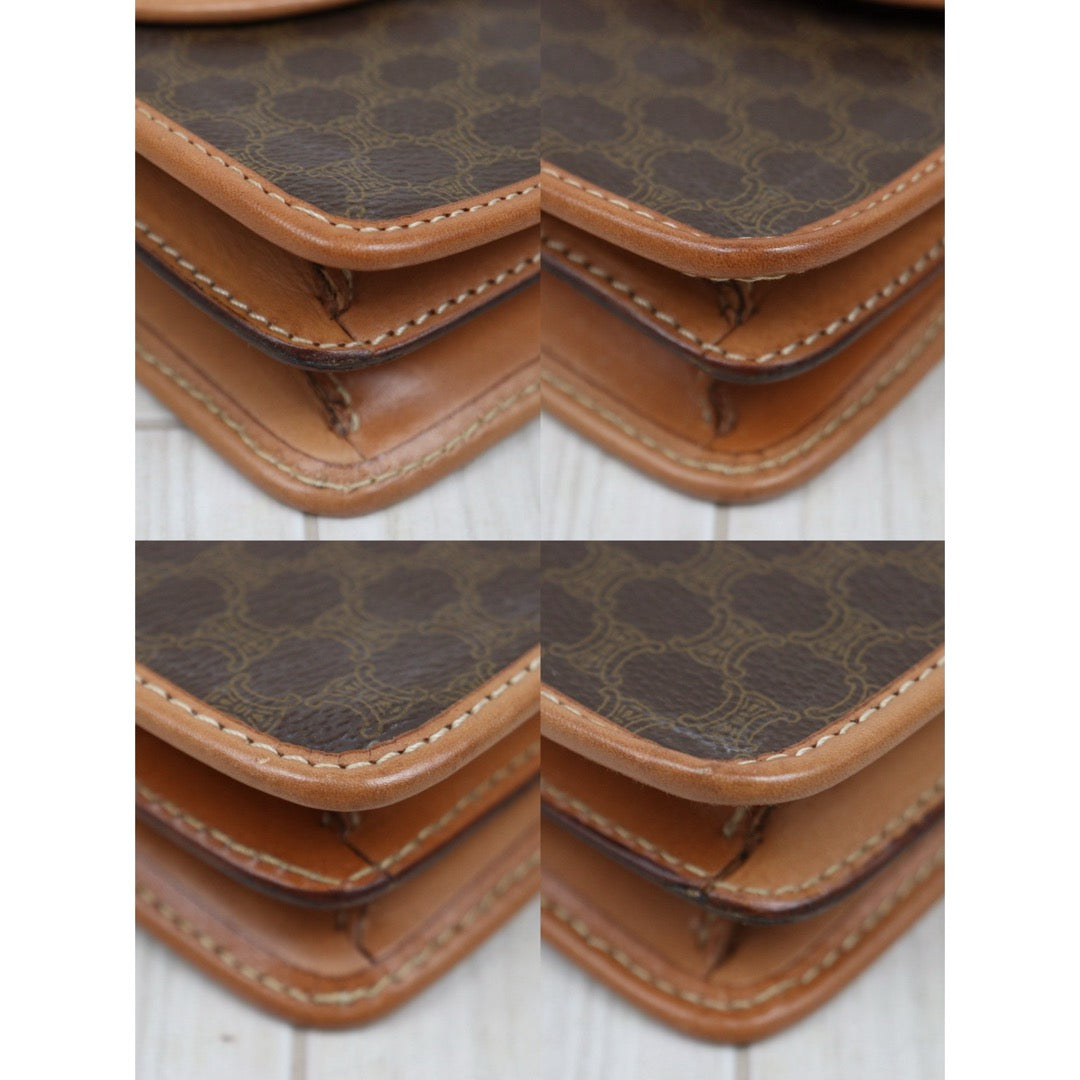 Good ( Rank AB)｜ CELINE Macadam Shoulder Bag ｜25120616