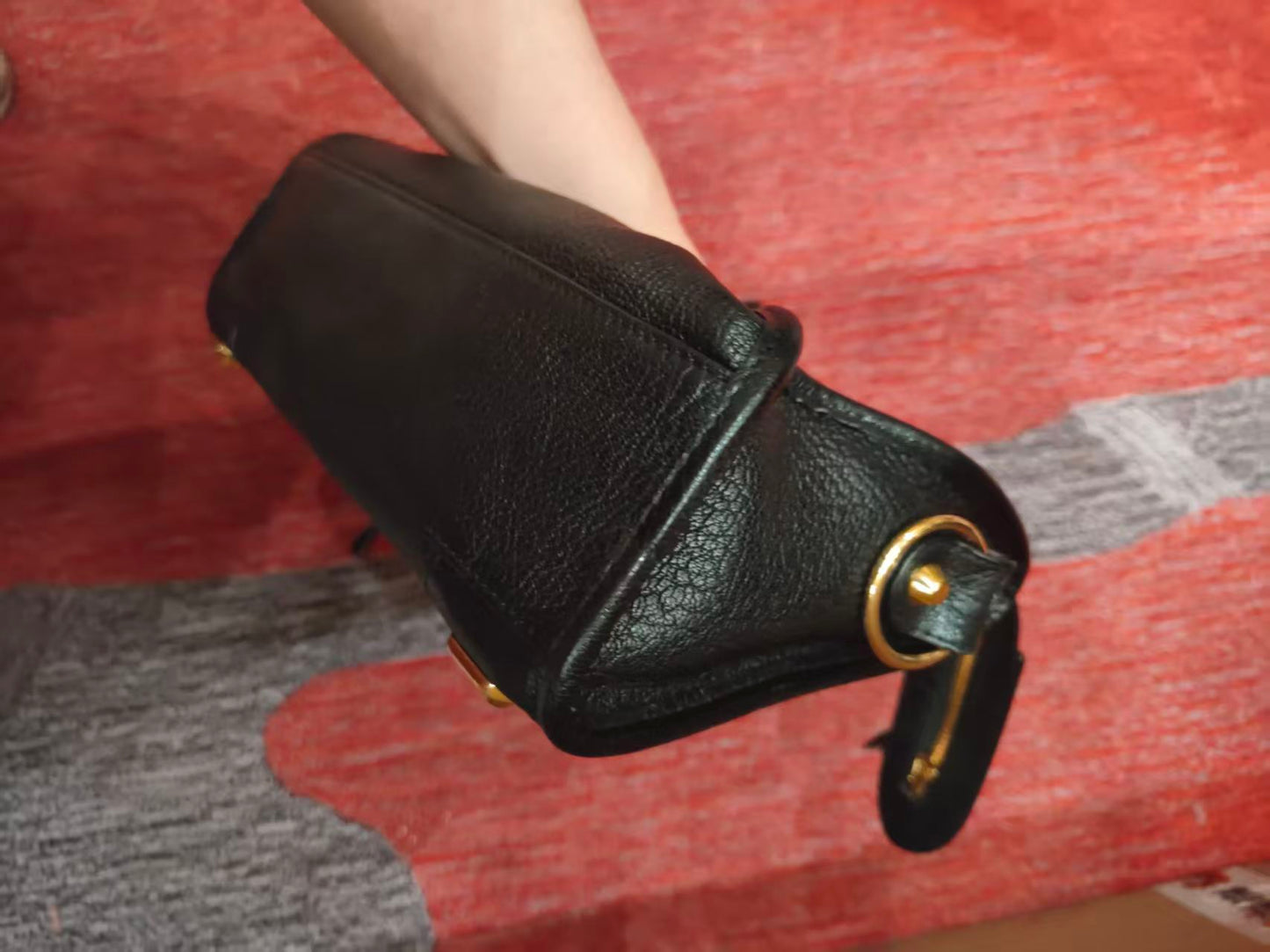 Balenciaga Le City Shoulder Bag Black