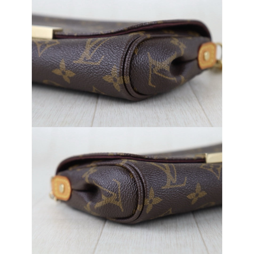 Include Entrupy Certificate of Authenticity｜Good ( Rank AB)｜Louis Vuitton Monogram Favorite PM ShoulderBag ｜S26072516
