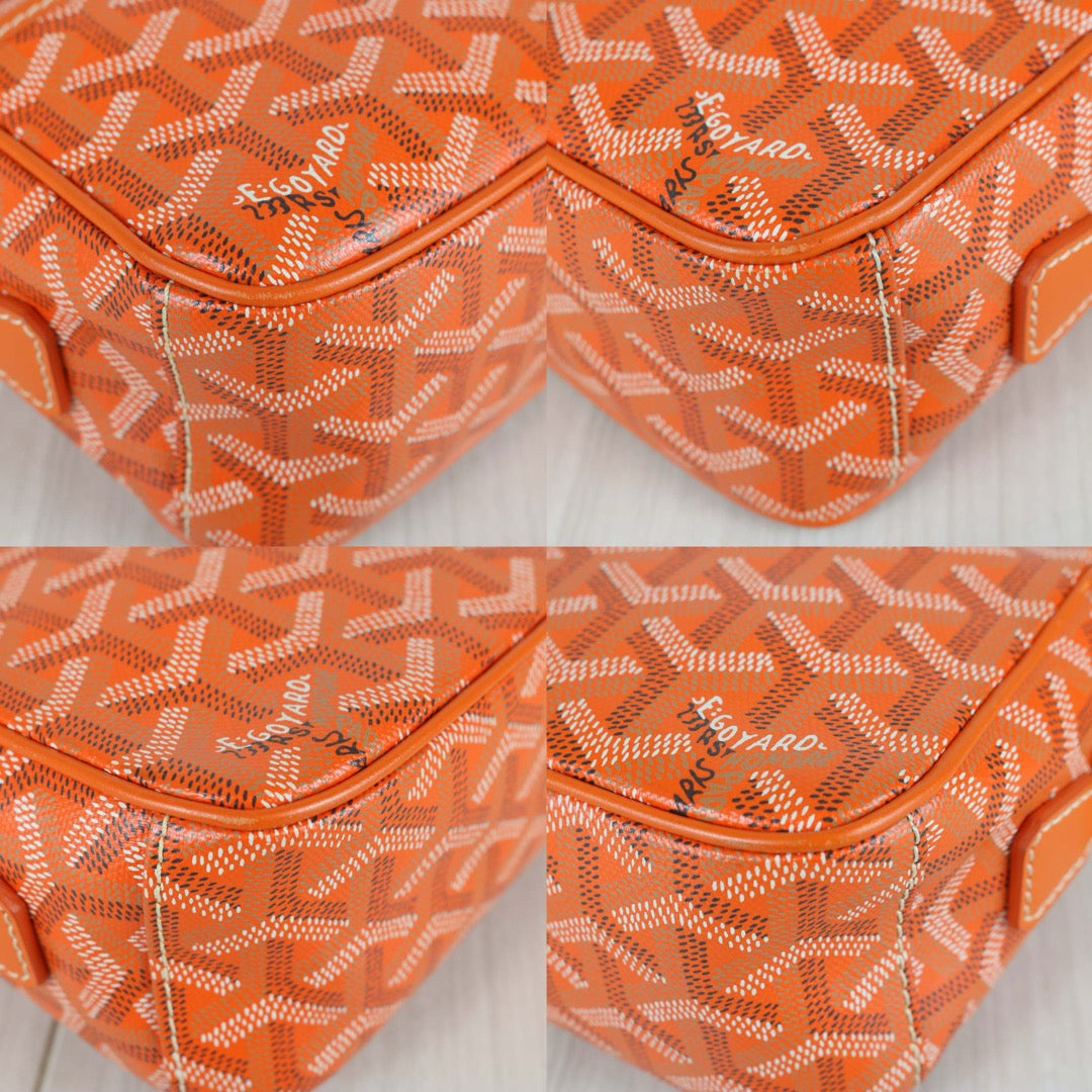 Very Good ( Rank A) ｜ Goyard Cap Vert Shoulder Bag Orange｜X25120602